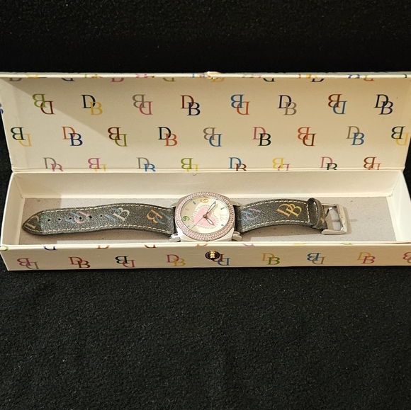 Dooney & Bourke Multicolor Signature Watch - Picture 2 of 8